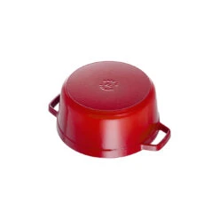 Staub Gietijzeren Braadpan 18 Cm / 1,7 L, Rond, Kersenrood -Keuken Kortingswinkel 40509 814 0 6 1