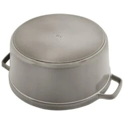Staub Gietijzeren Braadpan 30 Cm / 8,4 L, Rond, Grafietgrijs -Keuken Kortingswinkel 40509 862 0 000000885