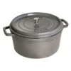 Staub Gietijzeren Braadpan 30 Cm / 8,4 L, Rond, Grafietgrijs -Keuken Kortingswinkel 40510 308 0 1