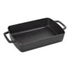 Staub Ovenschaal 30 Cm, Rechthoekig, Zwart -Keuken Kortingswinkel 40510 323 0 1