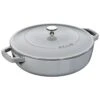 Staub Sauteerpan Chistera 28 Cm / 3,7 L, Grafietgrijs -Keuken Kortingswinkel 40511 470 0 1