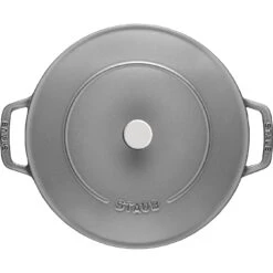 Staub Sauteerpan Chistera 24 Cm / 2,5 L, Grafietgrijs -Keuken Kortingswinkel 40511 471 0 6