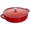 Staub Sauteerpan Chistera 28 Cm / 3,7 L, Kersenrood 1 Staub Sauteerpan Chistera 28 Cm / 3,7 L, Kersenrood -Keuken Kortingswinkel 40511 474 0 1