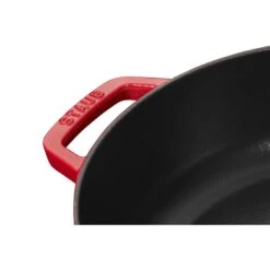 Staub Sauteerpan Chistera 24 Cm / 2,5 L, Kersenrood -Keuken Kortingswinkel 40511 474 0 4 1