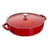 Staub Sauteerpan Chistera 24 Cm / 2,5 L, Kersenrood -Keuken Kortingswinkel 40511 475 0 1