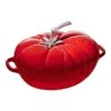 Staub Gietijzeren Braadpan 25 Cm / 3 L, Tomaat, Kersenrood -Keuken Kortingswinkel 40511 774 0 1