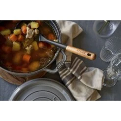 Staub Gietijzeren Braadpan 24 Cm / 3,8 L, Rond, Grafietgrijs -Keuken Kortingswinkel 424424407