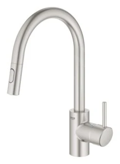Grohe Concetto - Keukenkraan Met Uittrekbare Handdouche, Supersteel 31483DC2 -Keuken Kortingswinkel 4257b435c50760e6cb8532d9