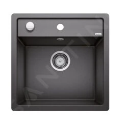 Blanco Dalago 5 - Silgranit Spoelbak, 505x500 Mm, Met Afvoerregeling, Antraciet 518530