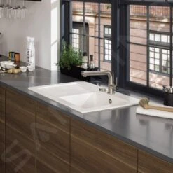 Villeroy & Boch Subway - Keramische Spoelbak 780x510 Mm Incl. Afvoergarnituur, CeramicPlus, Alpine Wit 671402R1 -Keuken Kortingswinkel 4c7544fbd2a7320585500f06