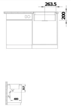 Blanco Etagon 500 - Silgranit Spoelbak, 527x427 Mm, Met Verschuifbare Rails, Zwart 526349 -Keuken Kortingswinkel 4f9cd6f976f671f1b670265c