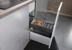 Blanco Flexon II - Inbouw Afvalemmer, Met Scheidingswand, Inhoud 16 L 521467 -Keuken Kortingswinkel 4fc4ba60b232367c18873460