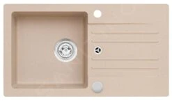 Alveus Sets - Set Granieten Spoelbak Cortina 140 En Keukenkraan Tonia, Beige SETA733 -Keuken Kortingswinkel 59b9dcebef350b32308562a3