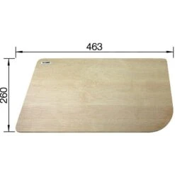 Blanco Accessoires - Snijplank Delta Ll, 463x260 Mm, Esdoorn Hout 232841 -Keuken Kortingswinkel 60bc56a0ebecba311fe1fbf1