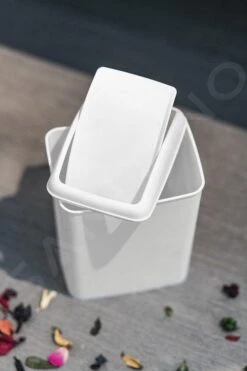 Aqualine Accessoires - Afvalbak Soft 5 L, Wit TRN-187-06 -Keuken Kortingswinkel 69cad8116c47699f6dfe54ec