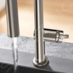 Hansgrohe M54 - Talis Keukenkraan Met Uittrekbare Handdouche, RVS Look 72800800 -Keuken Kortingswinkel 7133a95b8a81f82d8a676fb4