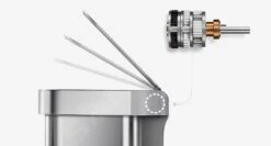 Simplehuman Afvalemmers - Afvalemmer Met Spraak- En Bewegingssensor, 58 L, Gebrosteld Rvs ST2031 -Keuken Kortingswinkel 76179b2c6d3ea8c8a3dbb71f