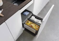 Blanco Select - Inbouw Afvalemmer, Met Scheidingswand, Inhoud 38 L 526201 -Keuken Kortingswinkel 7b5a0df4a779398d5512cb90