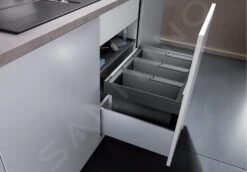 Blanco Flexon II - Afvalsorteersysteem, Met Scheidingswand, Inhoud 45 L 521472 -Keuken Kortingswinkel 7cfe14e2b28102f6664e5972