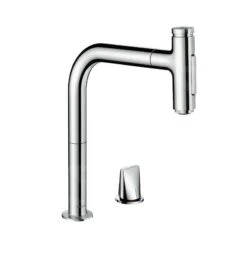 Hansgrohe Spoelbakken - Spoelbakset C51-F450-08 Spoelbak, Grafiet Zwart+keukenkraan, Chroom 43219000 -Keuken Kortingswinkel 81aefdd473f4f44d8510db9a