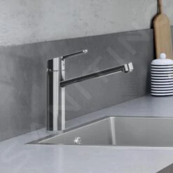 Kludi M2 - Keukenkraan, Neerklapbaar Onder Raam, Chroom 595780575 -Keuken Kortingswinkel 8456320250e1e95272771e68