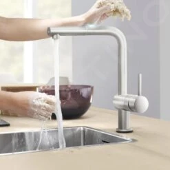 Grohe MintaTouch - Elektronisch Keukenkraan, Supersteel 31360DC1 -Keuken Kortingswinkel 8566b7736e401d7d159289ce