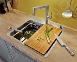 Blanco Accessoires - Snijplank Voor Spoelbak, Essenhout 230700 -Keuken Kortingswinkel 8bbe809614b911a76178cc4c