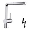 Blanco Linus S - Keukenkraan Met Uittrekbare Sproeikop, Chroom 512200 -Keuken Kortingswinkel 95374d94aef6e93b130b8b17