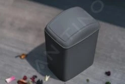 Aqualine Accessoires - Afvalbak Soft 5 L, Antraciet TRN-187-04 -Keuken Kortingswinkel 9546568397529d1a2cdedfd7