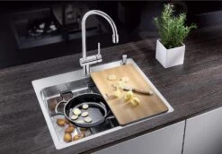 Blanco Accessoires - Snijplank Voor Spoelbak, Essenhout 230700 -Keuken Kortingswinkel 9740242ebaef75a76019f40e