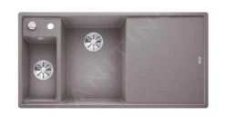 Blanco Axia III 6 - Silgranit Spoelbak, 1000x510 Mm, Met Afvoerbediening En Toebehoren, InFino, Aluminium 524655