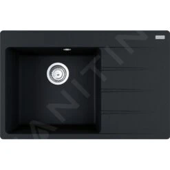 Franke Sets - Set G219, Fragraniet Spoelbak CNG 611-78 TL/2 En Keukenkraan FC 3055.071, Onyx/chroom 114.0650.826 -Keuken Kortingswinkel a14b43bb46c7eff7b0331f60