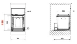 Franke Sorters - Inbouw Prullenbak 350-40 121.0307.552 -Keuken Kortingswinkel a4c43898859bd7a1a000a742