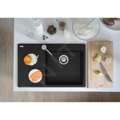 Franke Centro - Fragraniet Spoelbak CNG 611-78 TL/7, 780x500 Mm, Mat Zwart 114.0637.506 -Keuken Kortingswinkel add8278ab573efa32b818ce8