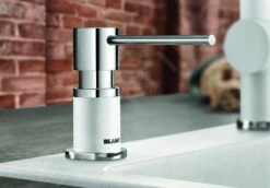 Blanco Accessoires - Lato Afwasmiddel Dispenser, Wit/chroom 525814 -Keuken Kortingswinkel b0ba6a4ce32b743e392d0642