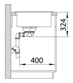 Blanco Legra 8 - Silgranit Spoelbak, 780x500 Mm, Zwart 526223 -Keuken Kortingswinkel b3776f858fe9266cda08cda9