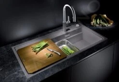 Blanco Zenar XL 6 - Silgranit Spoelbak, 987,5x497,5 Mm, Met Toebehoren, Steamer Plus, InFino, Zwart 526056 -Keuken Kortingswinkel b7d3ad6e6e041af6a075fd4a