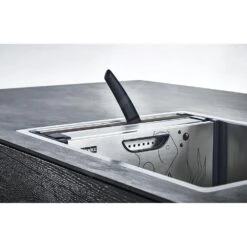 Franke Toebehoren - Box Center Voor Spoelbak Incl. Accessoires, Rvs/zwart Kunststof 112.0619.946 -Keuken Kortingswinkel b841d5c86e7d896b7ba04b6d