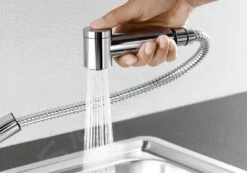 Blanco Tivo S - Keukenkraan Met Uittrekbare Vuistdouche, Chroom 518424 -Keuken Kortingswinkel b90fd42120718ddb8632359e