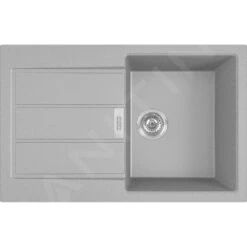 Franke Sets - Set T81, Tectonite Spoelbak S2D 611-78 En Keukenkraan SAMOA, Grijs/chroom 143.0618.712 -Keuken Kortingswinkel be234dcc2dda213e969a7b7e 1