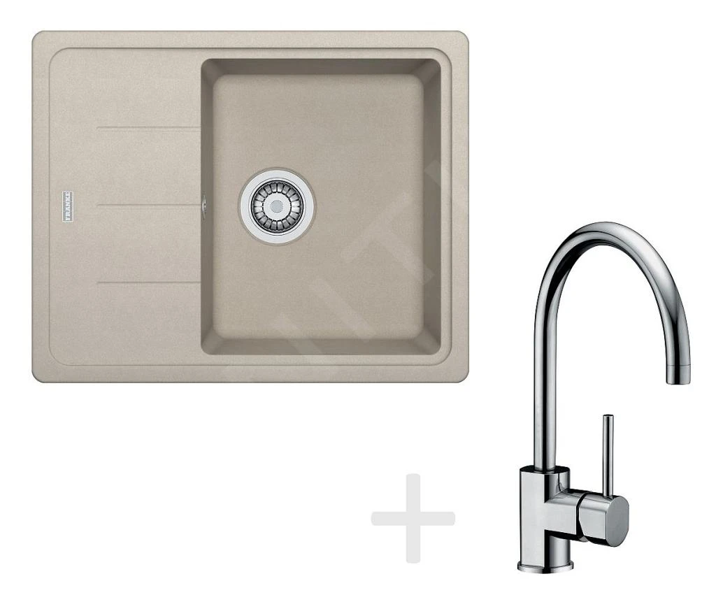 Franke Sets - Keukenset G54, Granieten Spoelbak BFG 611-62, Sahara + Kraan FC 650, Chroom 114.0323.811 3 Franke Sets - Keukenset G54, Granieten Spoelbak BFG 611-62, Sahara + Kraan FC 650, Chroom 114.0323.811