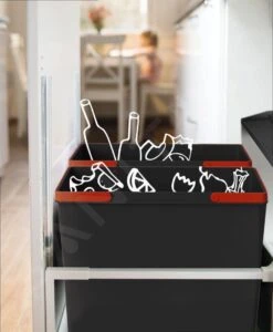 Franke Sorters - Easysort 450-2-0 Inbouw Prullenbak 121.0494.182 -Keuken Kortingswinkel c6fa868614eb79c625451190