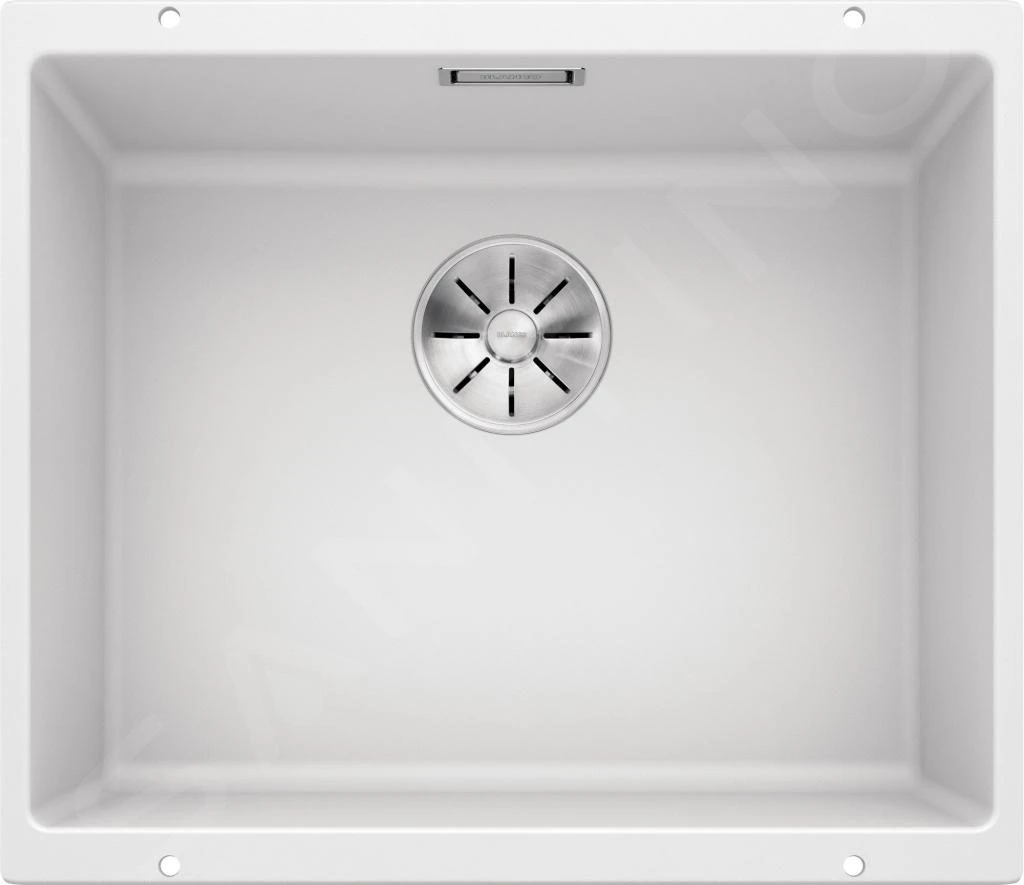 Blanco Subline 500 - Silgranit Spoelbak, 530x460 Mm, InFino, Wit 523436 3 Blanco Subline 500 - Silgranit Spoelbak, 530x460 Mm, InFino, Wit 523436