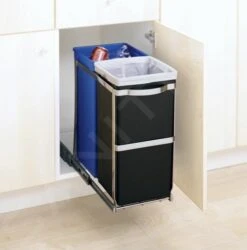 Simplehuman Afvalemmers - Uitschuifbare Recyclebak Voor Onder Het Aanrecht 20/15 L CW1016 -Keuken Kortingswinkel d03df50955ddab77f4809afc