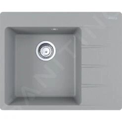 Franke Sets - Set G214, Fragraniet Spoelbak CNG 611-62 TL/2 En Keukenkraan FP 0408.031, Grijze Steen/chroom 114.0650.763 -Keuken Kortingswinkel d1d3a14449491a3b0b6a23d4 1