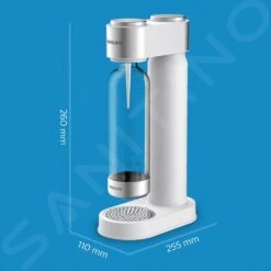 Philips GoZero - Sodamaker Viva Met Toebehoren, Wit ADD4902WH/10 -Keuken Kortingswinkel db426c06fe98bfcb5adc00a7