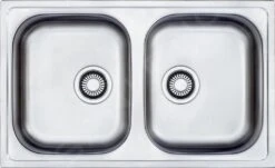 Franke Euroform - Roestvrijstalen Spoelbak EFN 620-78, 780x475 Mm 101.0120.102