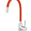 Novaservis Ferro - Keukenkraan Met Flexibele Arm, Rood/chroom 70710,0CV -Keuken Kortingswinkel e74713c703c6494c5b429da6