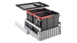 Franke Sorters - 300-45 Duo Inbouw Afvalemmer 121.0150.144