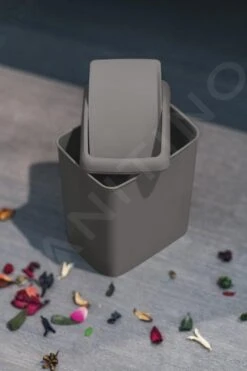 Aqualine Accessoires - Afvalbak Soft 5 L, Terracotta TRN-187-05 -Keuken Kortingswinkel fd379054a5e0d6dad6c272e4